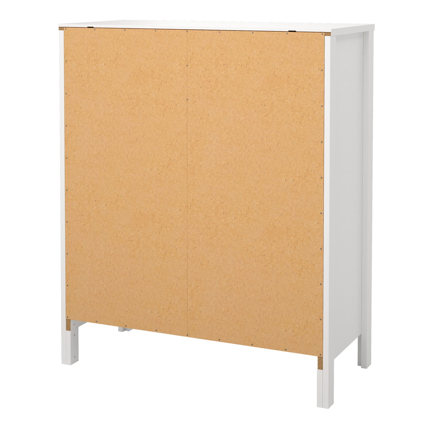 barcelona chest 3+2 drawers in white