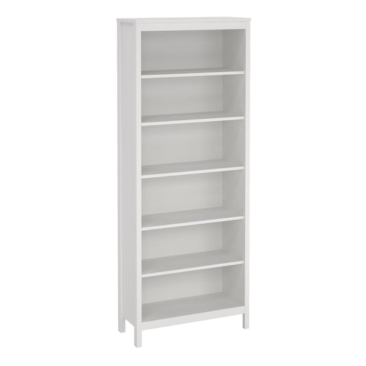 barcelona bookcase in white