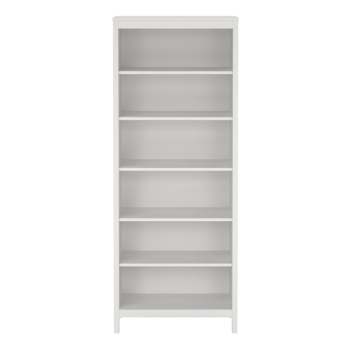 barcelona bookcase in white