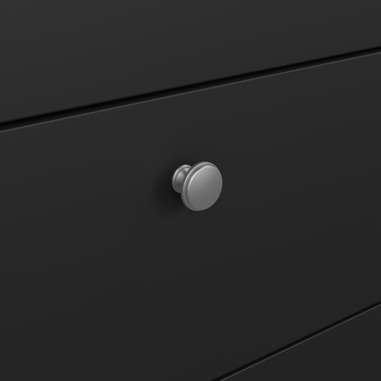 madrid chest 3+2 drawers in matt black