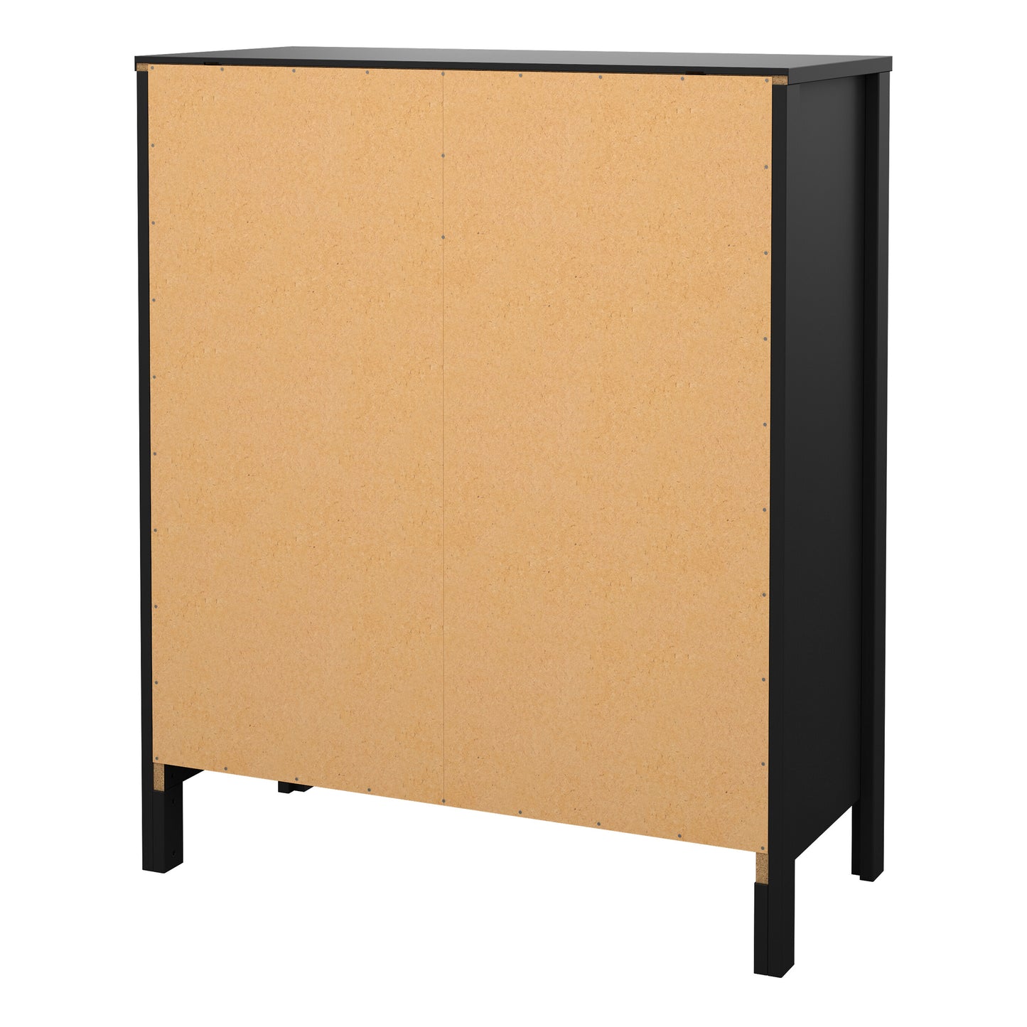 madrid chest 3+2 drawers in matt black