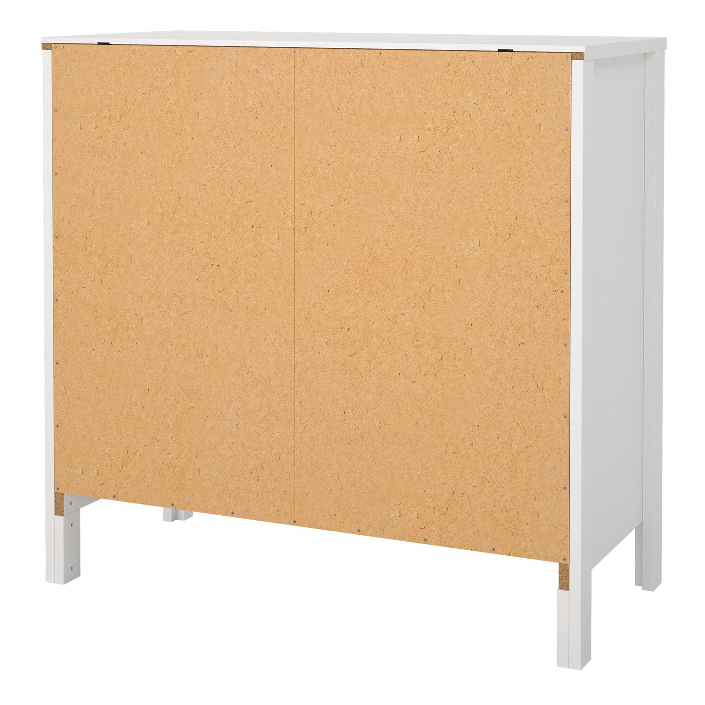 madrid chest 3 drawers in white