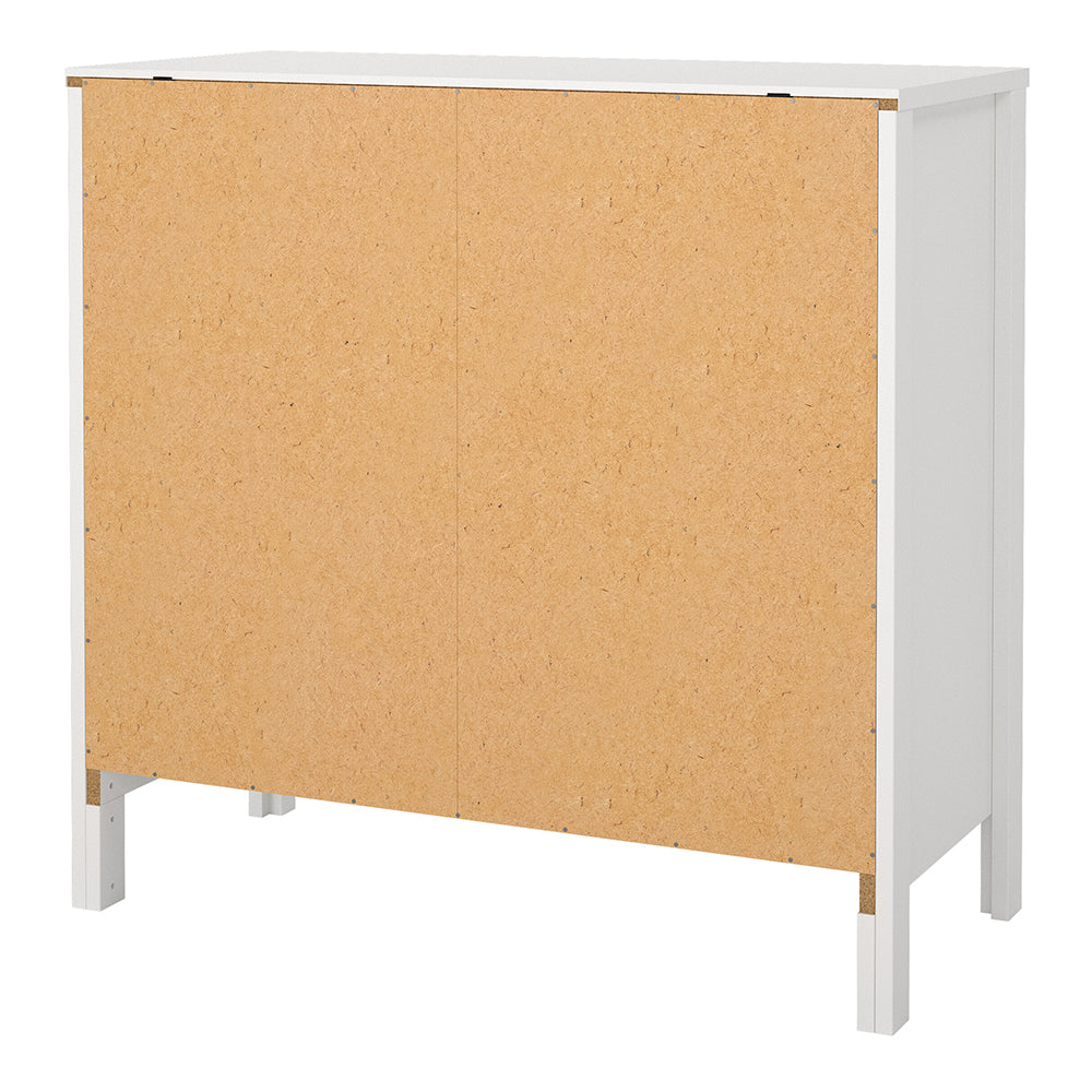 madrid sideboard 2 doors 1 drawer in white