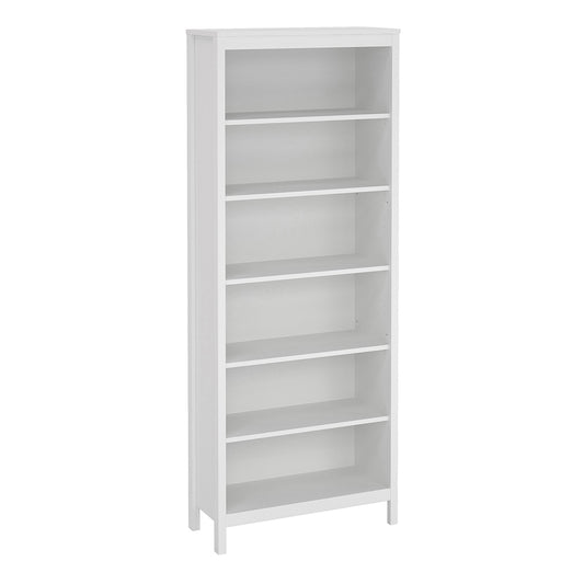 madrid bookcase in white
