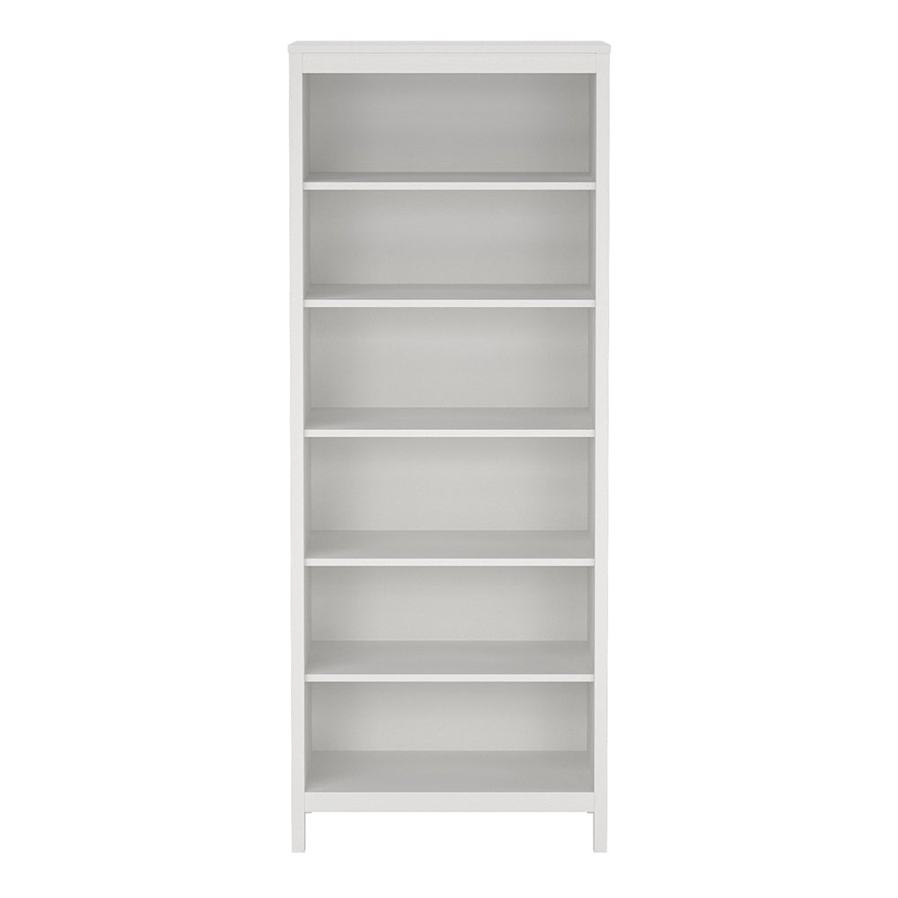 madrid bookcase in white