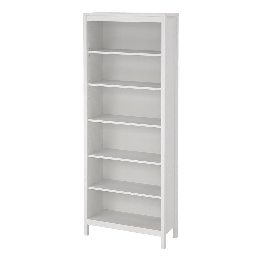 madrid bookcase in white