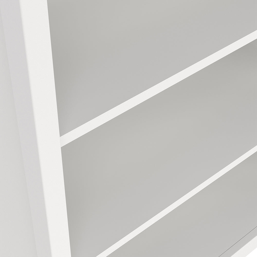 madrid bookcase in white