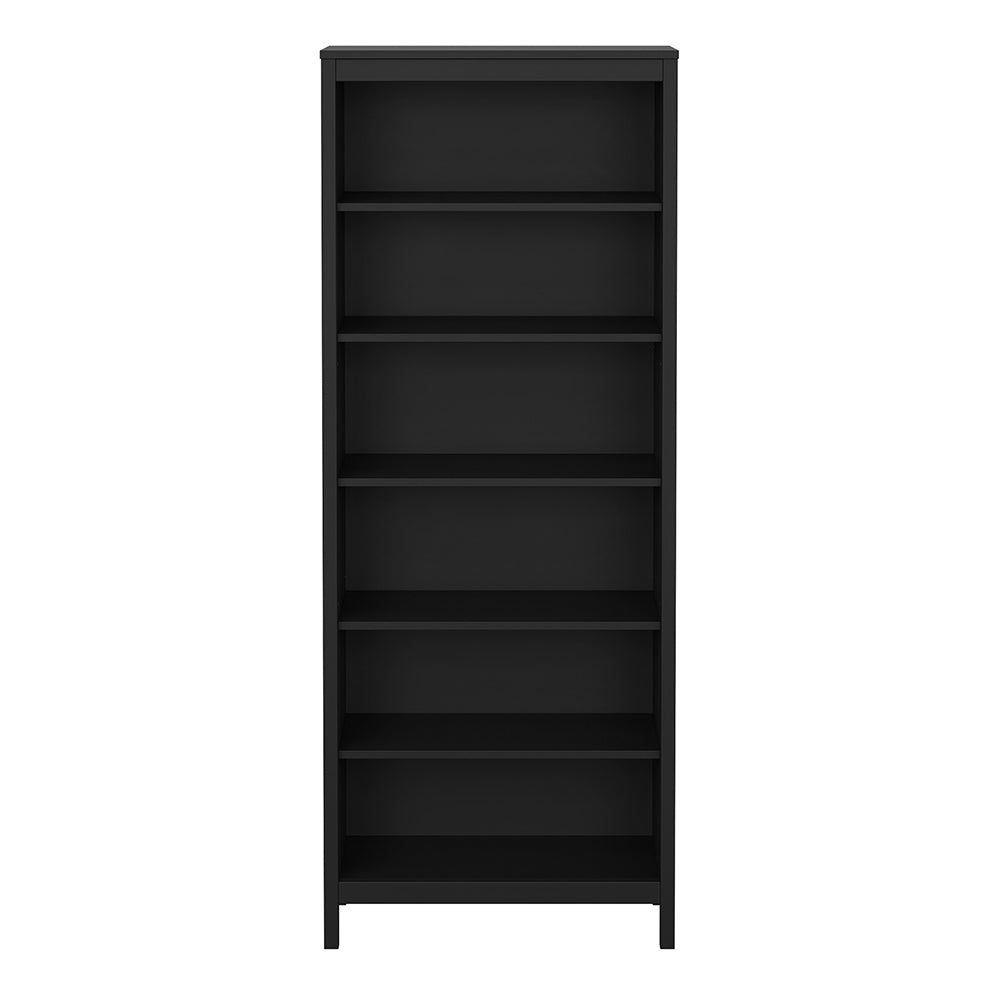 madrid bookcase in black