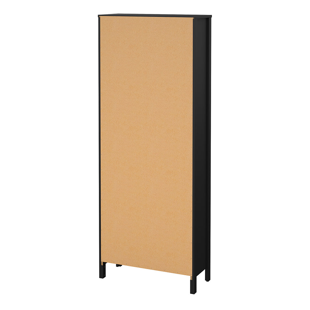madrid bookcase in black