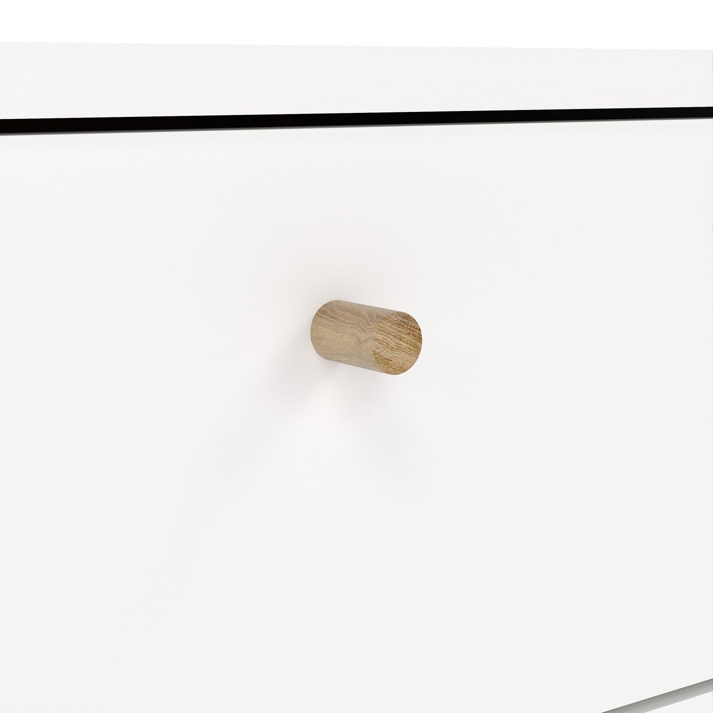 cumbria nightstand 1 door + 1 drawer white