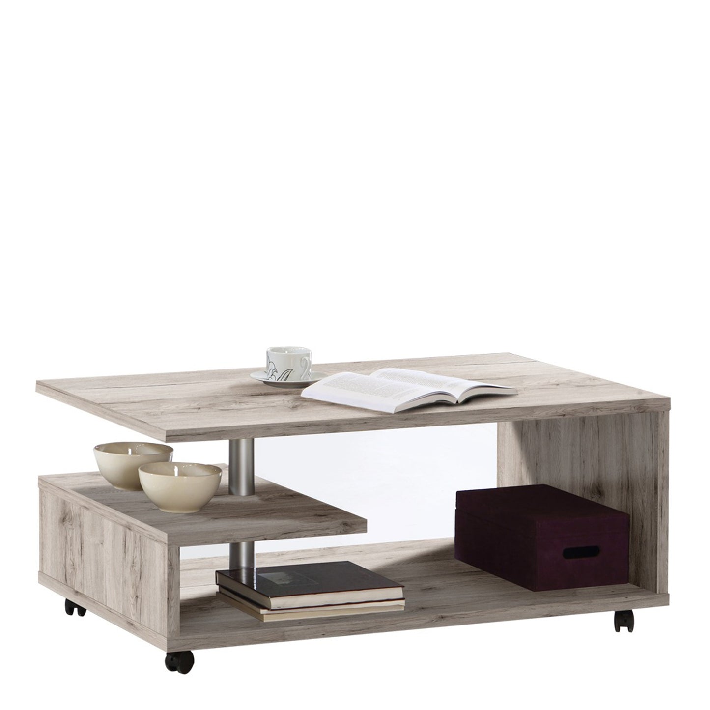 bailey coffee table in sand oak