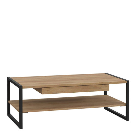 high rock coffee table in riviera oak
