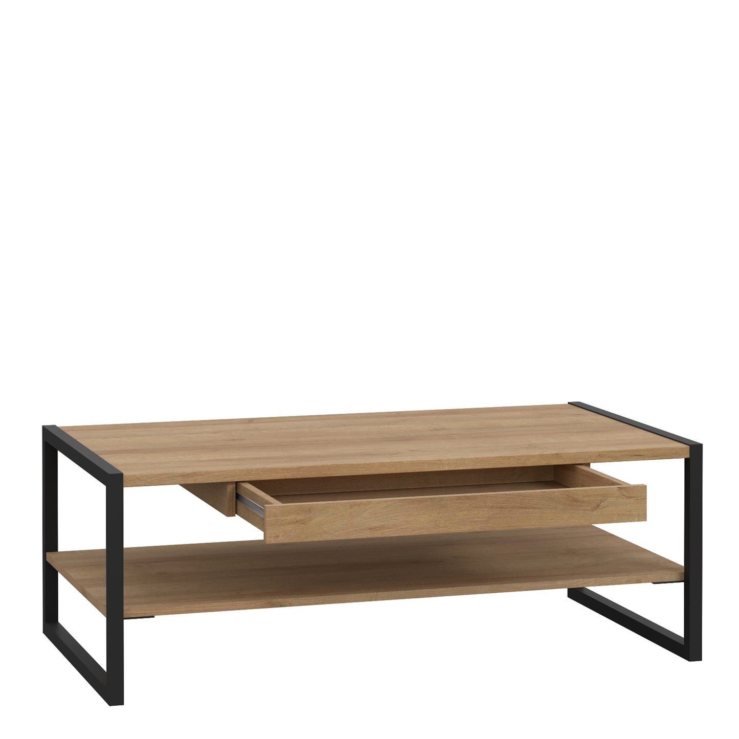 high rock coffee table in riviera oak