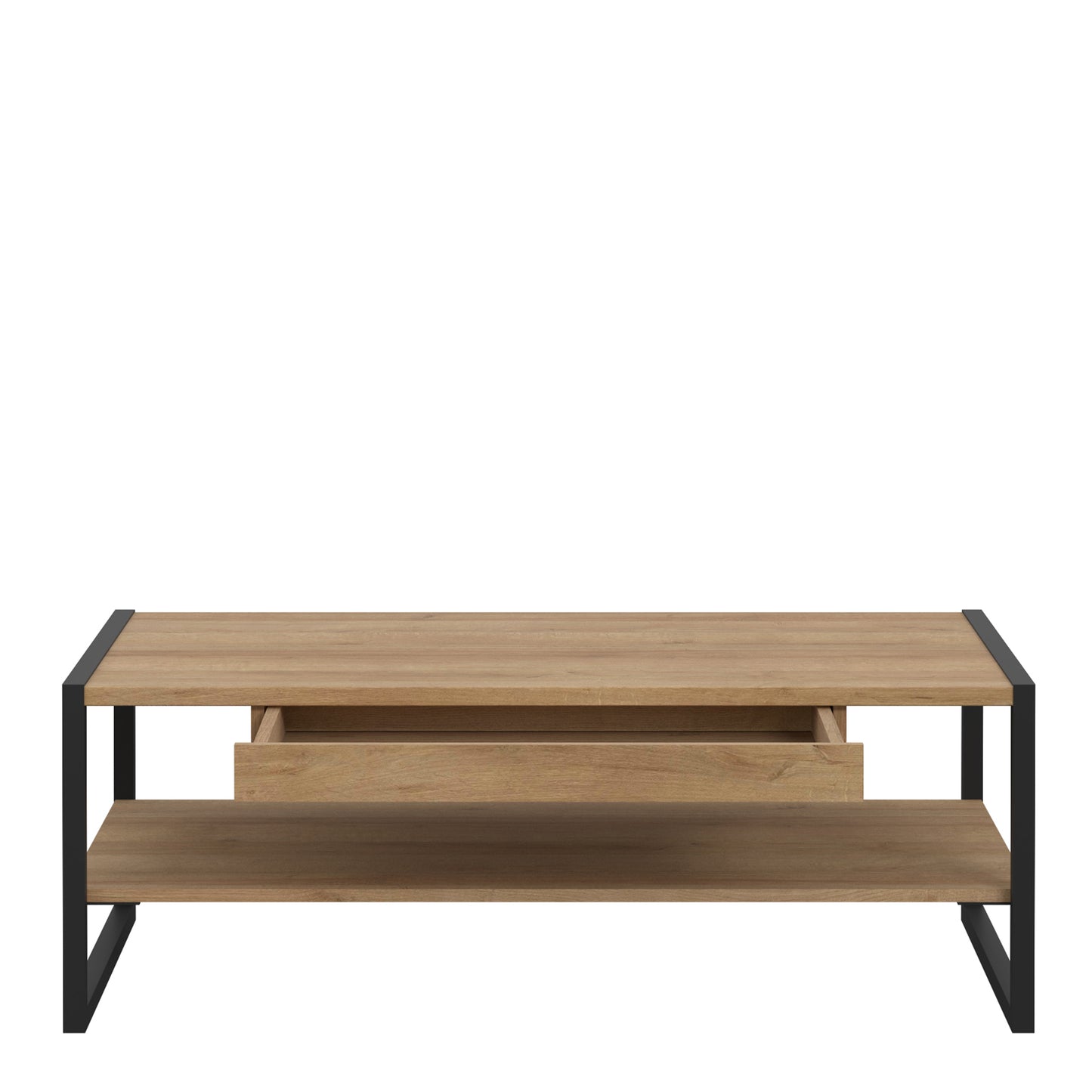 high rock coffee table in riviera oak