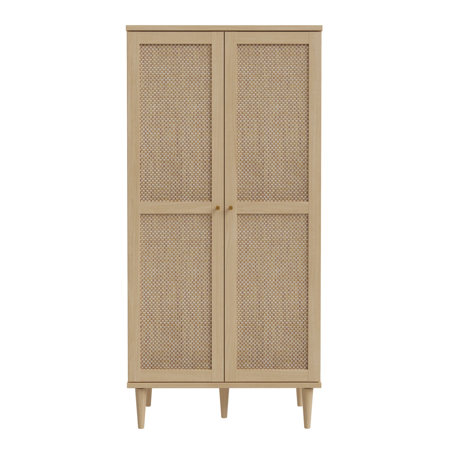 calasetta 2 door display cabinet in rattan