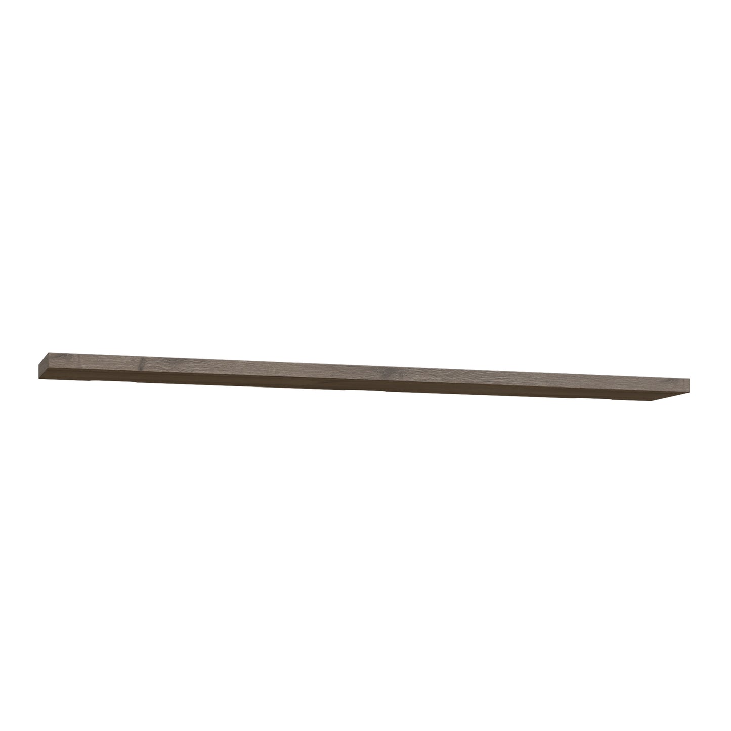 corona wall shelf 200cm in tabak oak