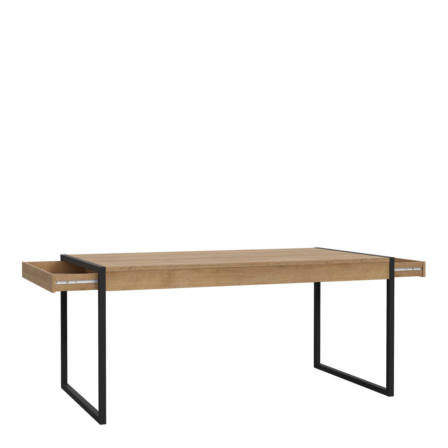 high rock dining table in riviera oak