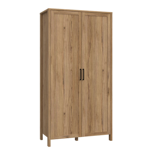 malte brun hallway wardrobe in waterford oak