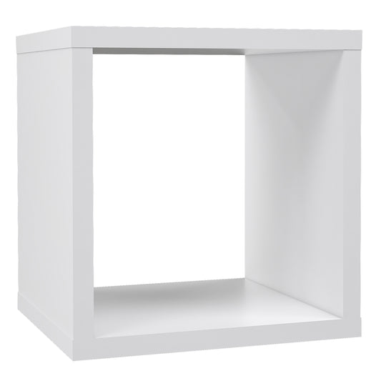 mauro singular storage unit in white high gloss/white