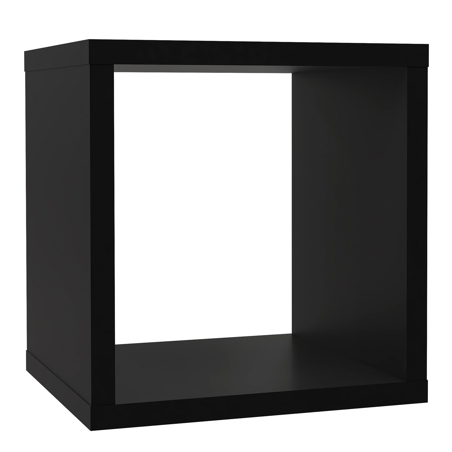 mauro singular storage unit in matt black