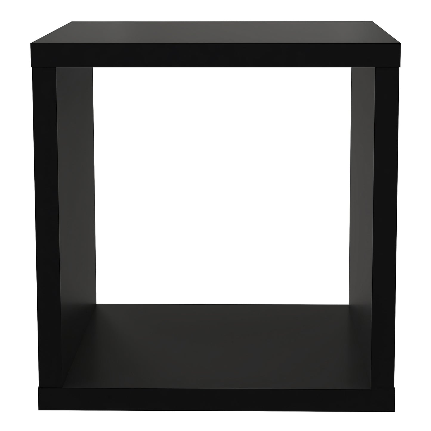 mauro singular storage unit in matt black
