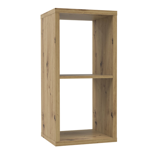mauro 1 shelf storage unit in artisan oak