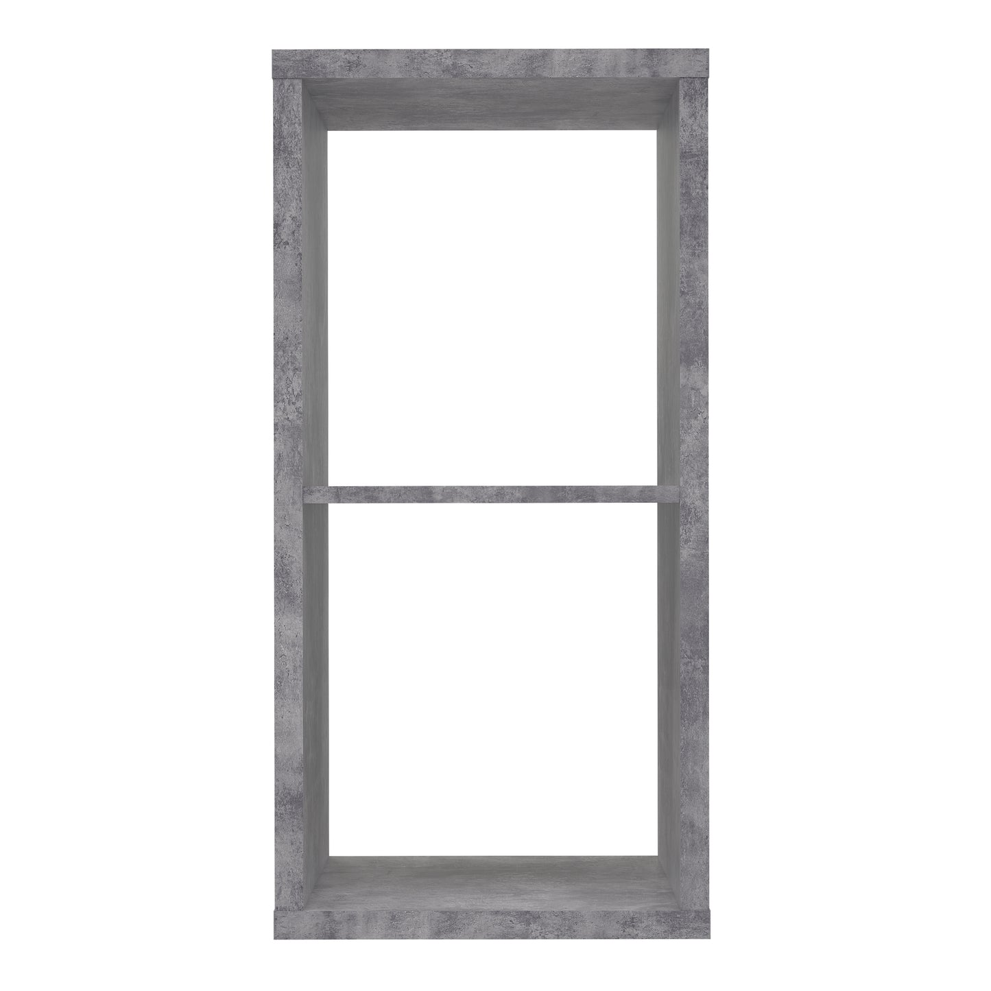 mauro 1 shelf storage unit in concrete grey