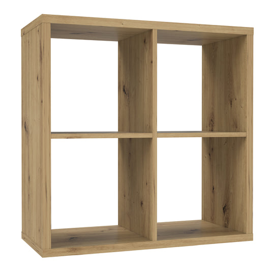 mauro 2x2 storage unit in artisan oak