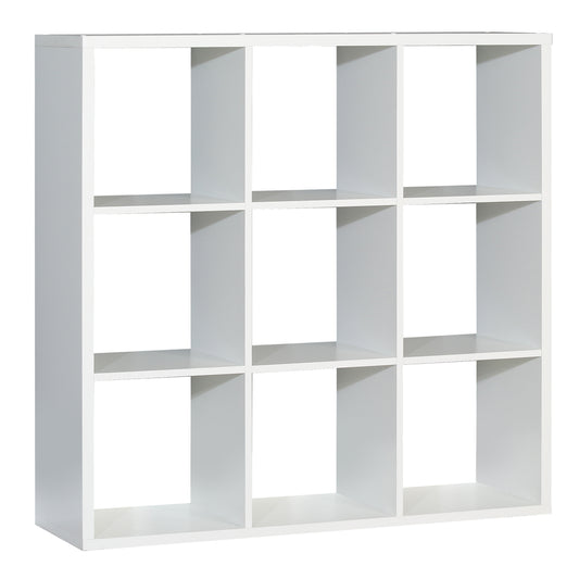 mauro 3x3 storage unit in matt white