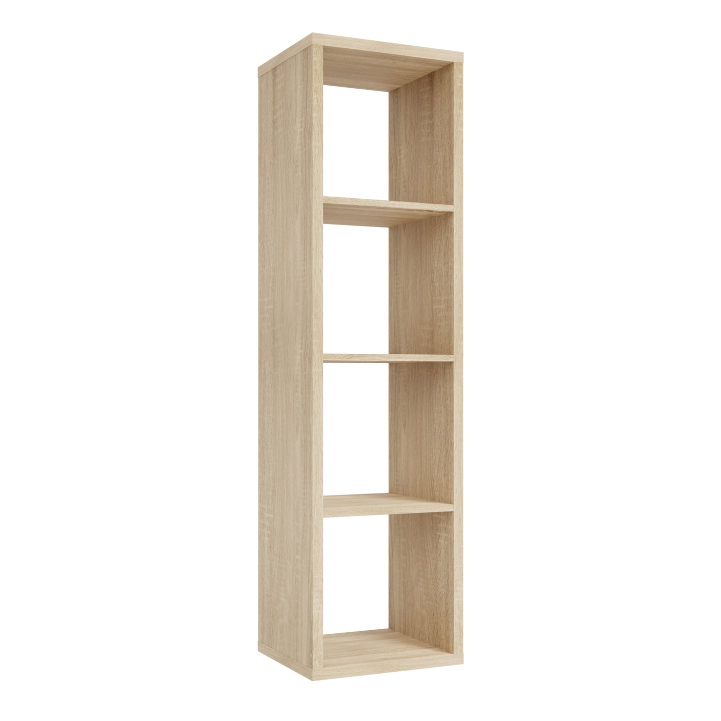 mauro 3 shelves storage unit in sonoma oak