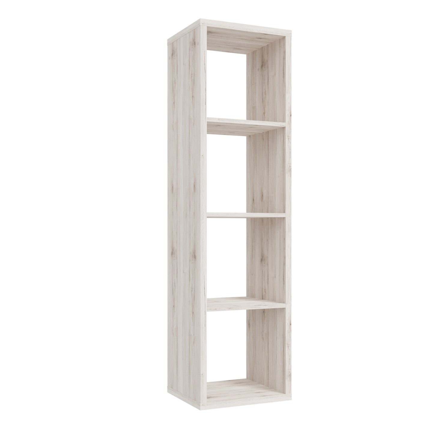 mauro 3 shelves storage unit in sand oak