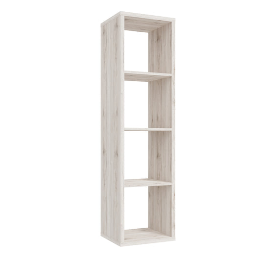 mauro 3 shelves storage unit in sand oak