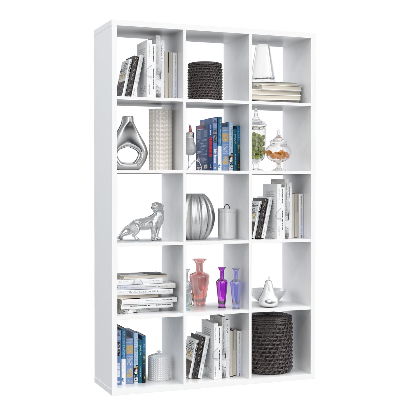 mauro 3x5 storage unit in matt white
