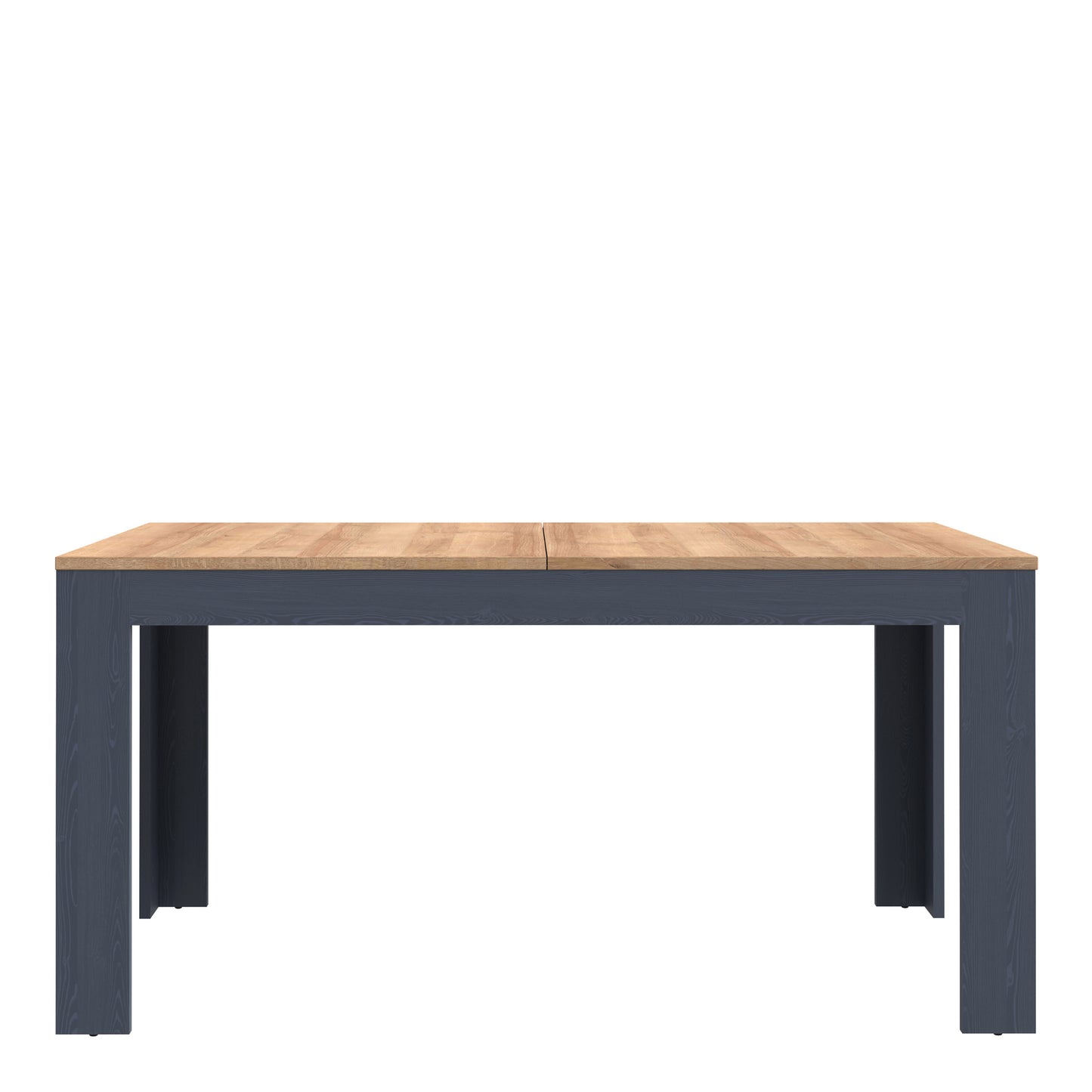 bohol extending dining table 160-207cm in riviera oak/navy