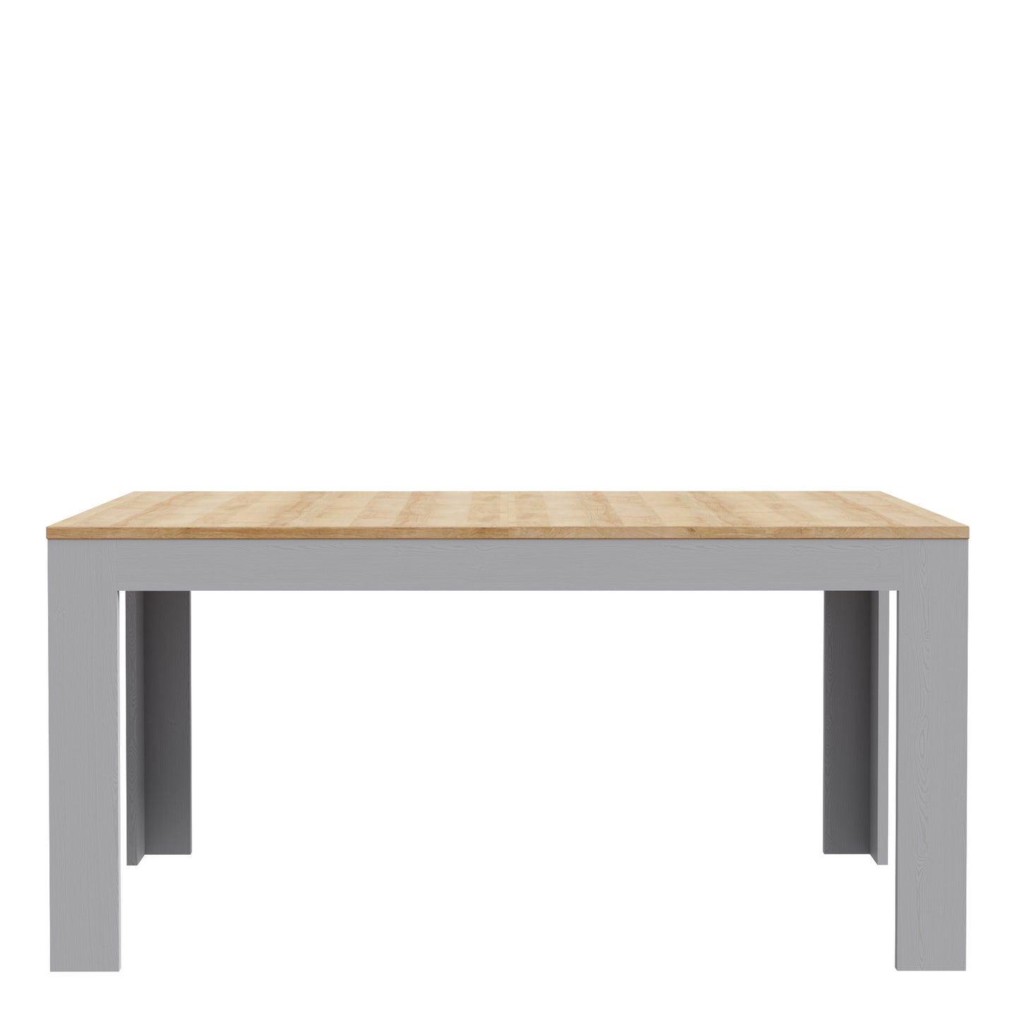 bohol extending dining table 160-207cm in riviera oak/grey oak