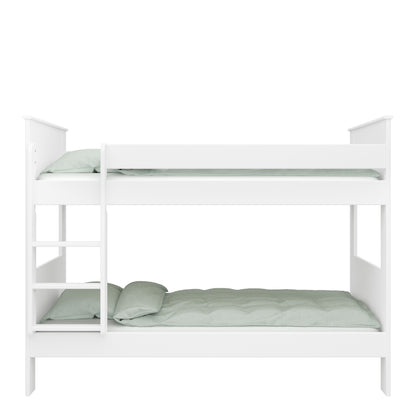 alba bunk bed white