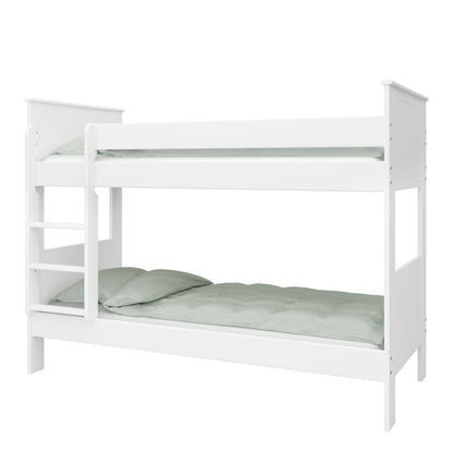 alba bunk bed white