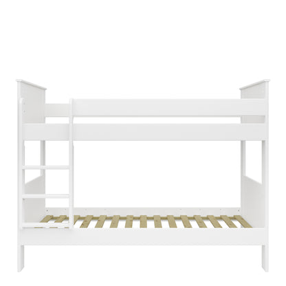 alba bunk bed white