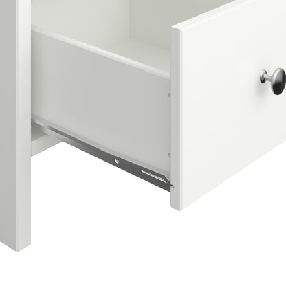 tromso 3 drawer chest off white