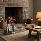 Traditional Companion Set In Antique Pewter