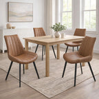 Malmo Tan Dining Chair