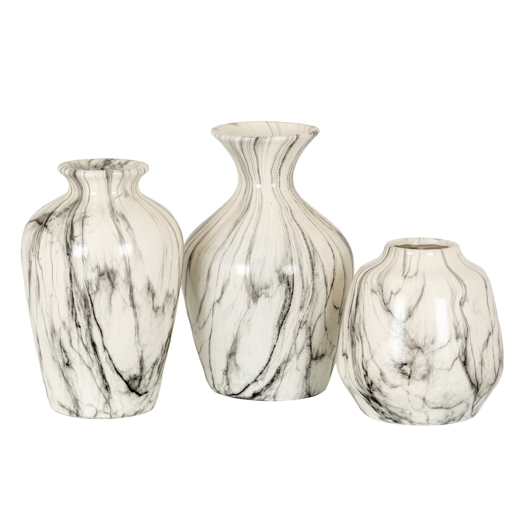 Marble Effect Chours Vase