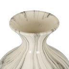 Marble Effect Ellipse Large Vase