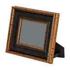 Black And Antique Gold Beaded  8X10 Photo Frame