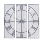 Roza Panelled Wall Clock