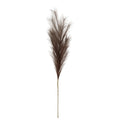 Grey Faux Pampas Grass Stem