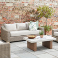 Capri Collection Outdoor Three Seater Sofa