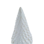 Snowy Ceramic Spruce Tree