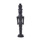 Minimalist Black Wooden Nutcracker Decoration