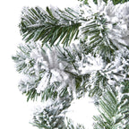 Extra Large Snowy Spruce Tree